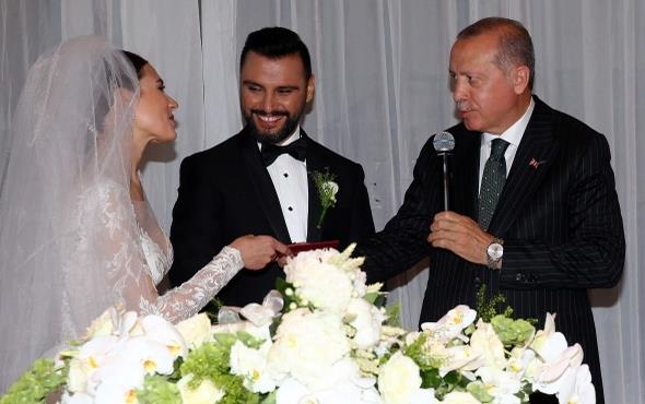 Cumhurbakan Recep Tayyip Erdoan, Alian ve Buse Varol&#8217;un gerekletirilen nikah trenine ei Emine Erdoan&#8217;la birlikte katld. Alian ve Buse iftinin nikah ahitliini Cumhurbakan Erdoan ile ileri Bakan Sleyman Soylu birlikte yapt. Dnya evine giren Alian, bylece 2016 ylnda Cumhurbakan Erdoan'a verdii sz ge de olsa tutmu oldu. Nikahta konuan Erdoan, "Gl milletler gl ailelerden oluur. Bizi yllarca doum kontrolyle aldattlar" dedi.