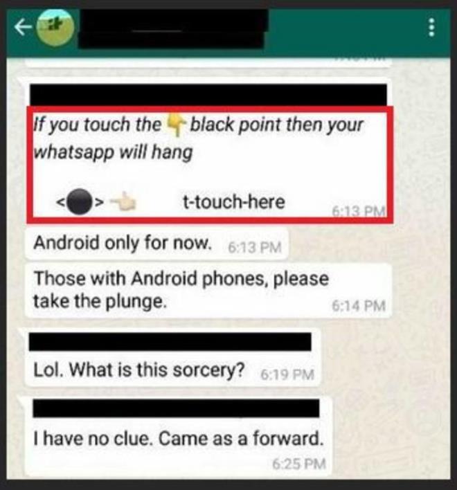 Hata emoji'ler ve belli kodlarn bir araya gelmesiyle oluuyor.    ngilizce olarak ortaya kan bu mesaj, alnt blm ierisinde (<&#8230;>) &#8220;ok ilgin&#8221; ve &#8220;O kadar komik ki alyorum&#8221; emoji'lerini ieriyor.