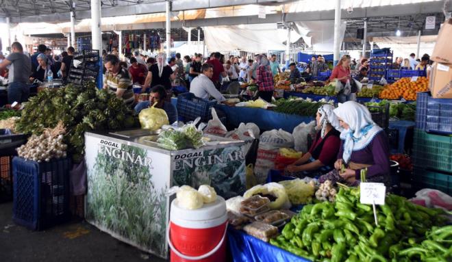 Bodrum ve Data'da, ar, pazar ve sokaklarda esnaf ile ile sakinlerinin yazd uyar yazlar ve tezgahlardaki etiketler grenlere tebessm ettiriyor. Bodrum'un pazar yerlerinde, eriklerin zerine "papaz" ve "harbi papaz" yazlrken, elmaya "Arap kz" benzetmesi yapld.