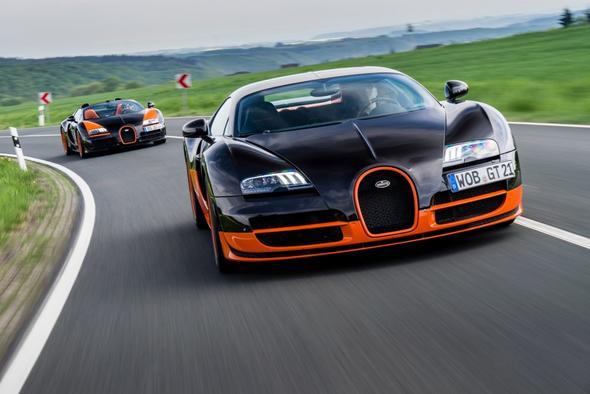 5) BUGATTI VEYRON SUPER SPORT    431 km/sa