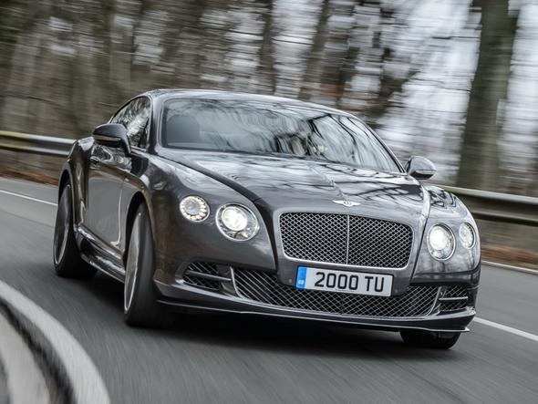 24) BENTLEY CONTINENTAL GT SPEED    332 km/sa