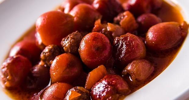 Lahm-i Kiraz | Hatay<p>  Tabiri caiz ise meyve ve etin halay.