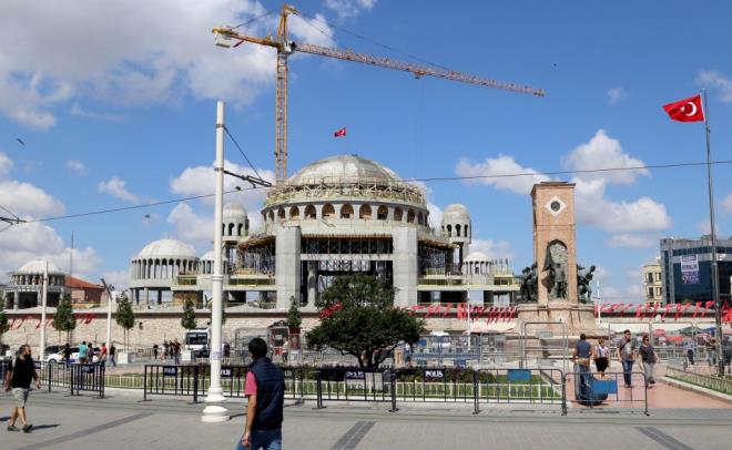 Caminin yapm tamamlandnda 2 bin 500 kii ayn anda ibadet edebilecek.