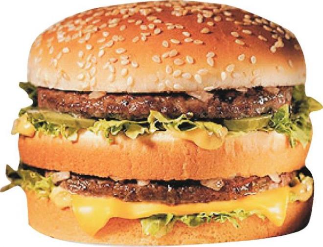 Bir Big Mac hamburgerin ekmeğinde ortalama 178 adet susam bulunuyor.