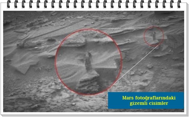 NASA'nn Mars'tan yaynlad fotoraflardaki bir detay sosyal medyada olay yaratm, NASA'nn keif arac Curiosity'nin ektii fotoraftaki grnt uzayda saklanan kadna benzetilmiti.