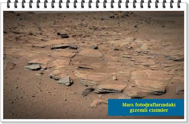 CURIOSITY MARS'TA ESK BR GLE AT ZLER GRNTLED    NASA aratrmaclar, kraterin merkezindeki dan eteklerine doru uzanan ve su tortusu keltileri ieren kaya ynlar kefetti. Buna gre, Sharp Da'nn yaklak 3,5 milyar yl nce bu kraterin iinde olmad, suyun andrmasyla zamanla olutuu dnlyor.