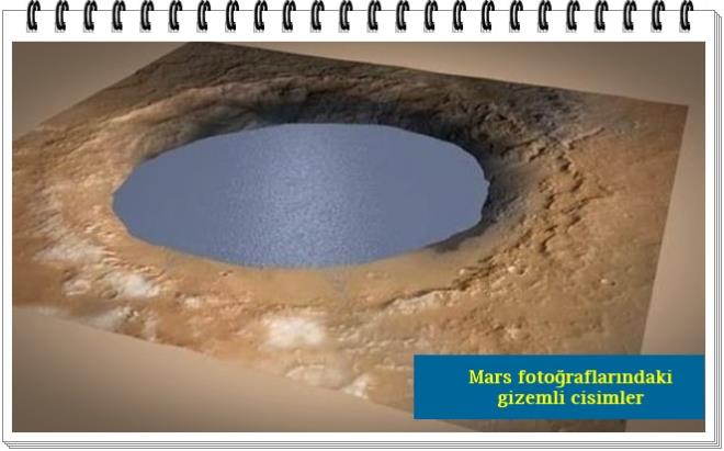 CURIOSITY MARS'TA ESK BR GLE AT ZLER GRNTLED    NASA'nn Mars'taki Curiosity (Merak) isimli keif arac, 154 kilometre geniliindeki Gale kraterinin milyonlarca yl nce suyla dolu bir gl olabileceini kantlayan yer ekillerini fotoraflad.