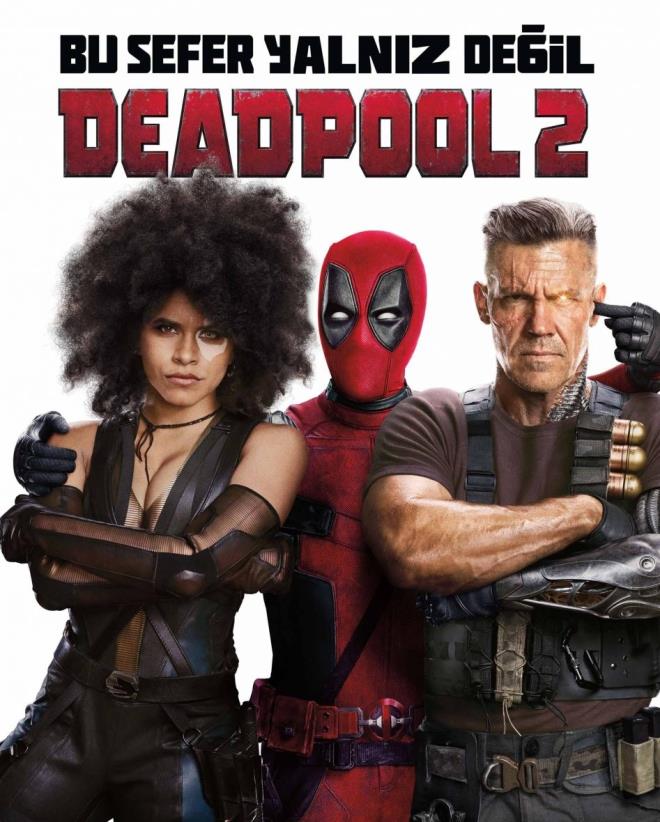 1 - Deadpool 2  <br>Hafta Sonu Haslat: 1.294.231 TL  <br>Hafta Sonu Seyirci: 90.746