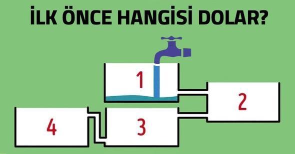 6. lk nce hangi su tank dolar?(Seenekler: 1, 3, 2 ve 3, 3 ve 4