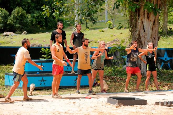 Kadnlarda Nagihan erkeklerde Adem dokunulmazl kazanan isimler oldu.    Sakatl bulunan Damla ve Turabi mcadelelerde yaramad.