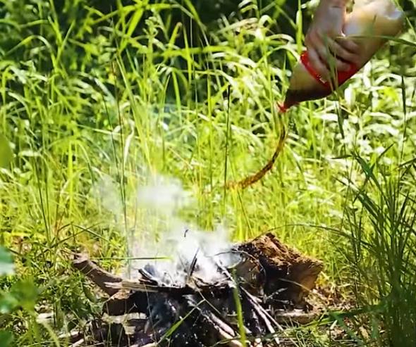Suyun aksine atei saniyeler iinde tamamen sndrebilirsiniz!