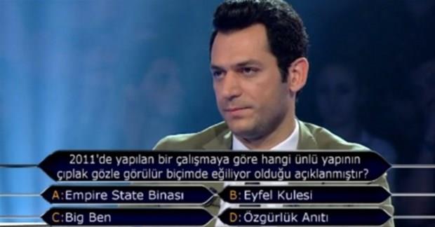 CEVAP C9. soru aslnda hi de kolay deildi. Cevabndan emin olamamakla birlikte Big Ben kknn kendisine yakn geldiini en batan itibaren hep syledi . Ve risk almaya karar verdi. Cevap doruydu.