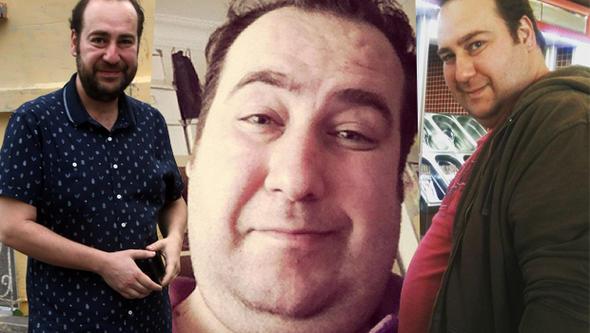 Oyuncu Burak Satbol verdii kilolarla artt. nceki akam Cihangir&#8217;de grntlenen Burak Satbol 1 ylda 40 kilo verdi.