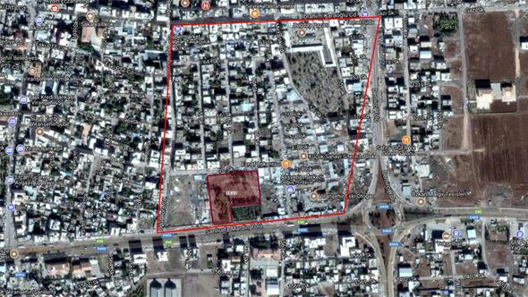 ANLIURFA VRANEHR ARKPINAR'DA    Toplam Alan 11.144 m    MUHAMMEN BEDEL: 16.203.376 TL