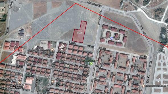 ERZNCAN MERKEZ YAYLABAI'NDA    Toplam Alan 777,49 m    MUHAMMEN BEDEL: 19.438 TL