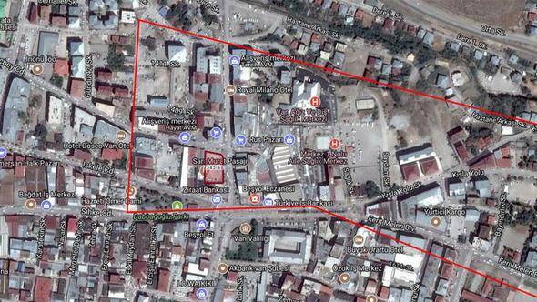 VAN PEKYOLU TEPEBAI'NDA    Toplam Alan 1.778,15 m    MUHAMMEN BEDEL: 18.407.408,80 TL