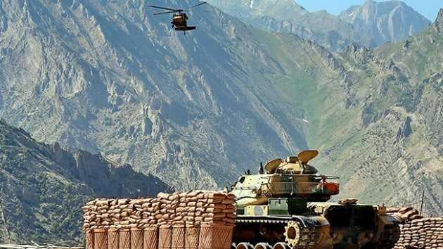 10 Mart'ta balatlan hava destekli kara harektnda Hakurk Vadisi'nden Kandil'e uzanan Bradost blgesinde at gvenli koridorlardan ilerleyi sryor. Kandil'e alan Jilya Ky krsalnda 3 aralk terrist konvoyu sava uaklaryla vuruldu, 13 terrist etkisiz hale getirildi.