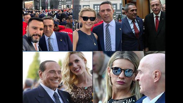 Siyaset, spor, i ve sanat dnyasnn nde gelen isimleri Cumhurbakanl Klliyesi'nde dzenlenen Cumhurbakanl Greve Balama Treni'ne katld.