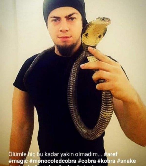 Kobra ylan tarafndan srlmasnn ardndan gtrld Kahire'de tedavisi devam eden Aref Ghafouri, salk durumuyla ilgili aklama yapt.