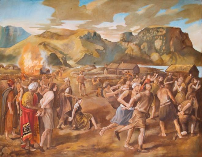 Bu y�zden sava��� yetenekleri geli�meyen ve sadece bal�k��l�kla hayatlar�n� idame ettiren bir ada �lkesinin Murat Reis'in g��l� kad�rgalar�na kar�� koymas� hi� bir �ekilde m�mk�n olmam��t�r.