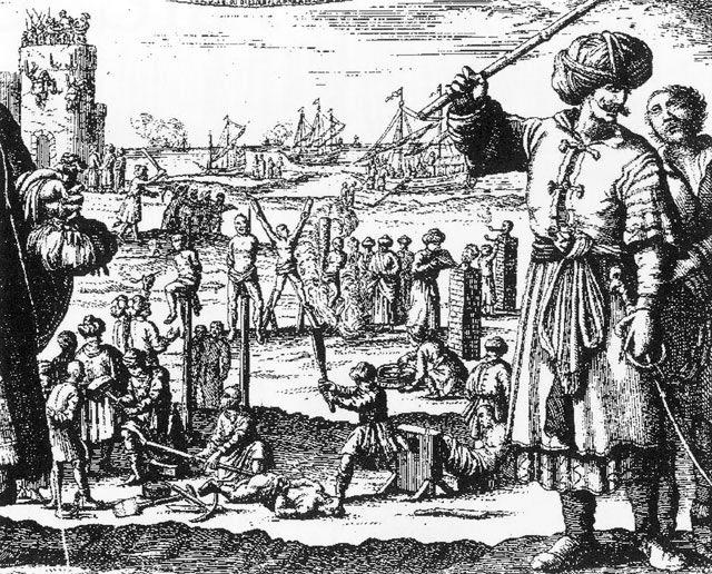 �zlanda'n�n g�ney ve bat� k�y�lar�n� istila eden Murat Reis komutas�ndaki korsanlar�m�z ilki 1627 y�l�nda ger�ekle�en �zlanda ya�mas�nda ada halk�n�n t�m de�erli e�yalar�na ganimet olarak el koyarlar.