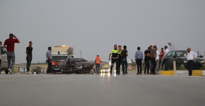 Kazann ardndan aralar karayolundan ekilerek yol trafie ift tarafl olarak ald.