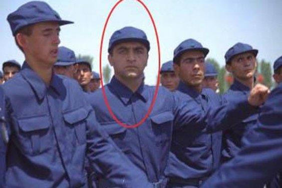 Ylmaz Erdoan, vatani grevini yapt Ktahya'da yemin treninde.