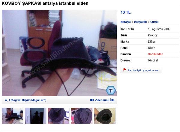 ite sper bir rn ile daha karnzdaym arkadalar rnmzden elimizde sadece bir tane bulunmakta yani ilk gelen kapar :) bu apkayla sokaa ktnzda vahi batda gibi hissedeceksiniz bakkala silah ekebilir yada motora binip ata binmi hissiyatn alabilirsiniz evet.    videoyu izlemenizi tavsiye ederim fiyat 10tl dir. teekkrler :)