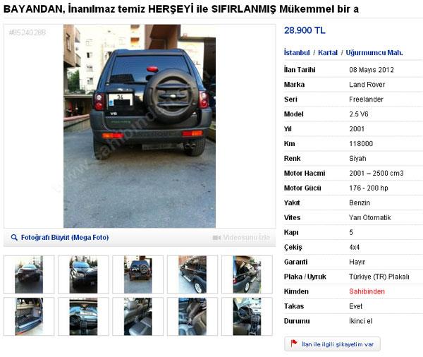 GELELM ARACI NEDEN SATTIIMA;    ARACI ENZE VEDE LK ARACI OLARAK ALACAKSANIZ, ASLAA ALMAYIN!!    HARARET GSTERGESNN NEMNE NANMAYAN BR ENZ VARSA, ASLAA ALMAYINN!!    DEL EVN OTOPARKINA, SOKAA BLE GRERKEN ARABAYI ORADA KTLEYP, SZE ARACI    GETRMENZ RCA EDECEK BR ENZ VARSA, ASLAA ALMAYIN!!    MALARIN EN HEYCANLI NOKTALARINDA ARABA PARK ETMEK N KOLTUUNUZDAN    KALKMAYI SEVMYORSANIZ, ASLAA ALMAYIN!!    BAGAJ KAPAINA MONTE EDLM STEPNENN OLDUUNU, VE BU STEPNENN ARKADAK    ARACA ARPMAMASI GEREKTN ANLATAMAYACAINIZ BR ENZ VARSA, ASLAA ALMAYIN!!    ARA EVMN ALTINDAK KAPALI GARAJA YKSEKLNDEN DOLAYI SIMADII N    RAHATIMI KAIRMAKTAN VE STRESS YAAMAKTAN SIKILDIM.    ALAN ARKADAA YAPTIIM TM MASRAFLAR HELAL HO OLSUN