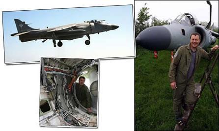 eBay'den uak satn almak...    ngiltere'nin gneybatsndaki Somerset blgesinde yaayan 39 yandaki Neil Banwell, eBay ak artrma sitesinde rastlad 1980 yapm Harrier Jump Jet XZ494 model jet uaa, 20 bin dolar deyerek satn ad.