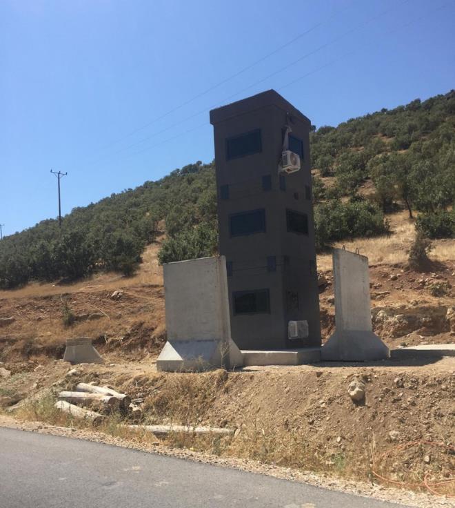 Kulelerin yerlerinin belirlenmesinde hem yolun gvenlii, hem olas bir saldr, hem de yol kesme giriimi ihtimali dikkate alnarak seildii belirtildi.