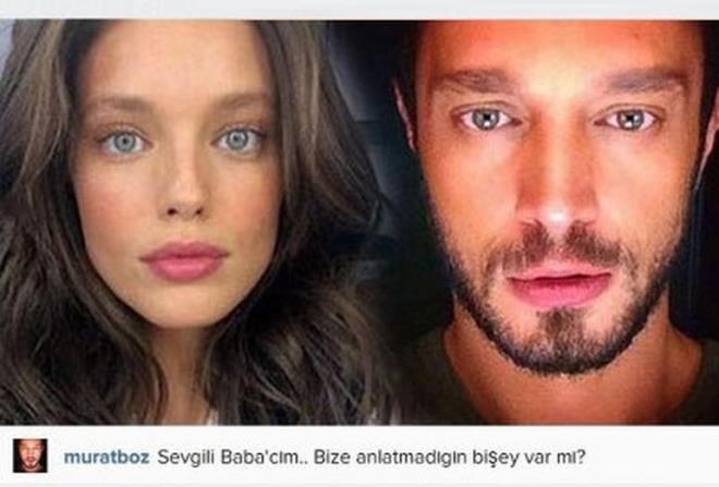 Boz, 2015 ylnda manken Emily DiDonato ile benzerliiyle gndeme gelmi, 36 yandaki arkc Instagram sayfasndan dt &#8216;Sevgili babacm bize anlatmadn bir ey var m?&#8217; notu ile duruma gnderme yapt.