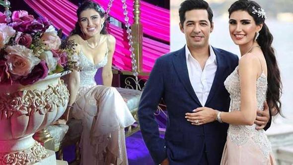 Temmuz ayd�nda evlilik yolunda ilk ad�m� at�p ni�anlanan Mert F�rat ile �dil F�rat d�n ak�am k�na gecesi yapt�.