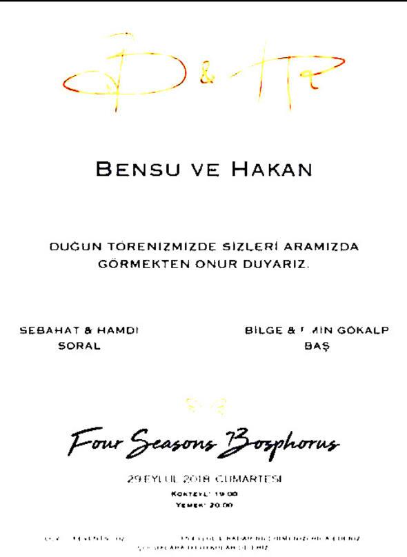 Bir sredir beraber olan ve getiimiz Mart aynda nianlanan iftin, dn davetiyesi sosyal medyada paylald.