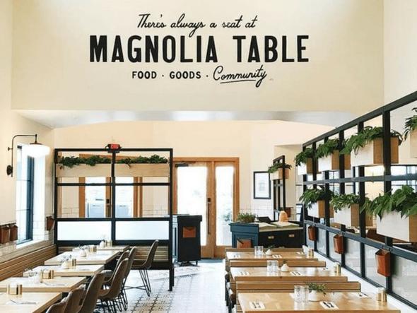 Chip ve Joanna Gaines&#8217;in Waco, Texas&#8217;ta ald.Hayalimdeki Ev'den tandmz Joanna ve Chip'in yeri hem kahvalt hem de le yemei mensne sahip.