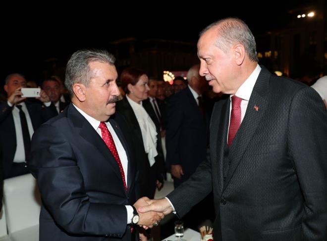 Byk Birlik Partisi Genel Bakan Mustafa Destici