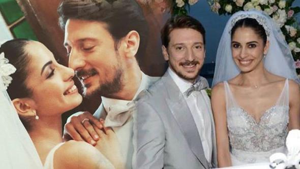 Beyza ekerci Hepileri-Engin Hepileri ifti evliliklerinin 3. yln kutlad.