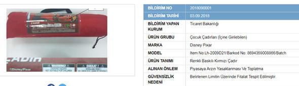 Tketicilerin kullanmna alan GBS, "www.guvensizurun.gov.tr" ve "www.gubis.gov.tr" internet adreslerinden hizmet vermeye balad. Siteye, gvensiz bulunan baz krtasiye, oyuncak, ocuk gereleri ve tekstil rnleri konuldu ve bunlara ilikin bilgilere yer verildi.