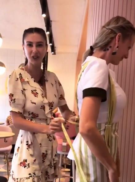 eyma Suba'nn Bebek'teki mekan aln gerekletirdi. Birok nl ismin katld geceye Nusret Gke de katld. Suba, mekann alnda yapt paylamlarla mutluluunu takipileriyle paylat. Ayn zamanda hesabna dostlarnn mekanna dair paylat videolar da ykledi.