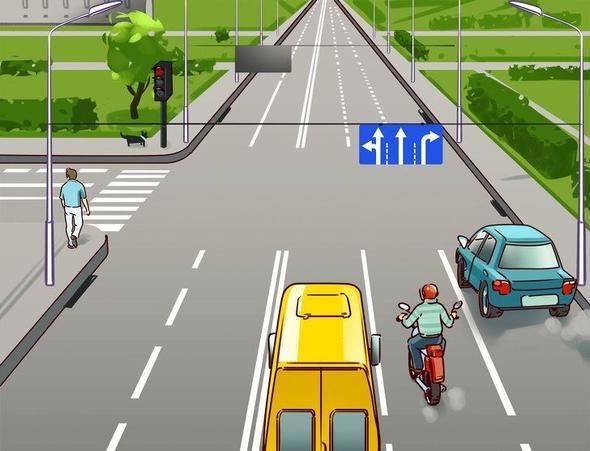 Cadde trafiindeki yanll bulun.