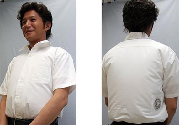 En haval gmlek Gmlee monte edilmi iki vantilatr iinizi ferahlatyor...