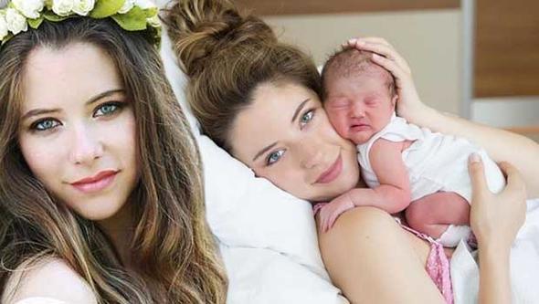 Oyuncu pek Usta getiimiz yl ikinci kez anne olmu ve kz Ece'yi kucana almt.