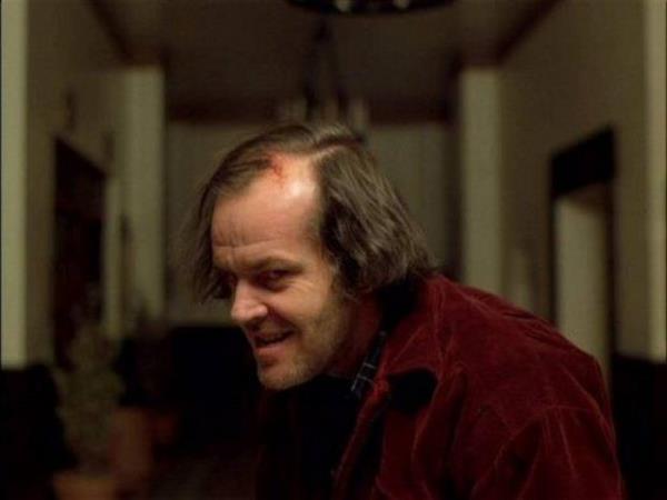 3. Jack Torrance <p>Filmin ad: The Shining/Cinnet</p> Yl: 1980 <p>Ynetmen: Stanley Kubrick</p>