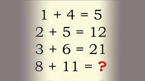 Yllardr internette dolaan bu soruyla ilk kez karlaanlarn ou yanl cevaplyor! Basit bir matematik problemi gibi grnen ve internette gittike poplerleen bu zeka testini 100 kiiden biri zebiliyor. Bu soruyu yantlayanlar dierlerinden farkl dnyor.    (bu sorularn cevap anahtarlar sorulardan hemen sonra...)