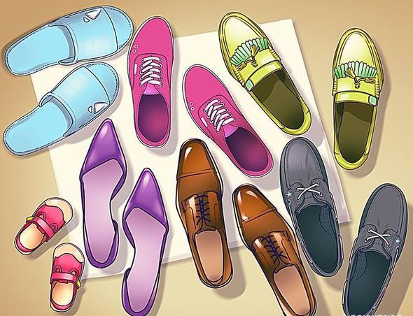 Kapdaki ayakkablardaki yanllk nerede?