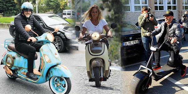 Gsteri dnyasndan tandmz birok nl motosiklet tutkusuyla da biliniyor. Kimi daha hzl ve kk olduu iin kolay kullanmdan dolay tercih ediyor kimi ise tarafiktan kurtulabilmek iin motosiklet kullanyor. te nceki gn Beyazt ztrk'n de yeni motosikletiyle grntlendii o nl isimler...