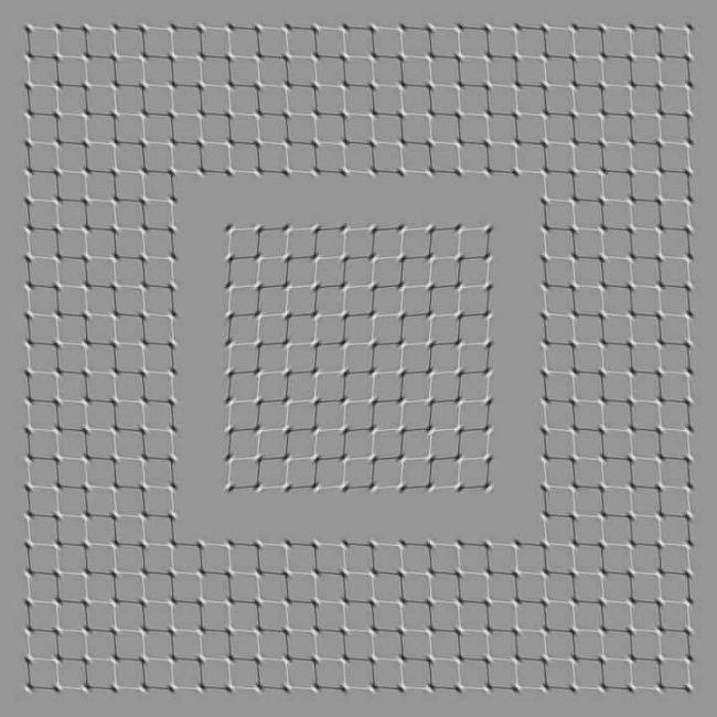 Resmi yukar aa kaydrdnzda kareler hareket ediyor.