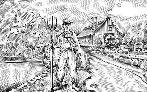 Sosyal medyada pop�ler olan bir di�er testte ise resimdeki gizli tehlikeyi bulman�z bekleniyor. �ift�i kar�s�n� bulam�yor. Ona kay�p e�ini bulmakta yard�m edin. Kad�n resmin i�inde bir yerlerde gizli.