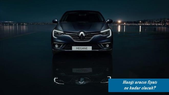 <p><b>RENAULT MEGANE</b></p>  <p> </p>  <p> 2018 y�l� i�erisinde 23 bin 522 adet ile en �ok satan model olan Megane'da 11 bin 168 TL'lik bir indirim olmas� bekleniyor.</p>  <p>Vergisiz fiyat: 63 bin 091 TL</p>  <p>Eski sat�� fiyat�: 107 bin 950 TL</p>  <p>Eski ve indirimli �TV oran�: %45 - %30</p>  <p>Yeni sat�� fiyat�: 96 bin 782 TL</p>  <p>�ndirim oran�: 11 bin 168 TL</p>