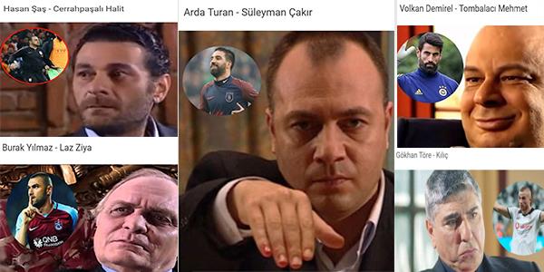 Arda Turan'n arkc Berkay'a kafa atp, kald hastaneyi basarak silahla ate etmesi, Galatasaray - Fenerbahe derbisinde yaananlar, futbolcularn birbirinin azna silah dayamas gibi konular, Trkiye'nin bir numaral gndemi olmutu.    Trk futbolunda gemite yaanan skandallar akllara geldi. te Kurtlar Vadisi'ndeki karakterleri aratmayan, kahvehane ve 'ar abi' kltrne zenen Trk futbolcularnn Trkiye'nin bir dnemine damga vuran bu dizdeki karlklar!